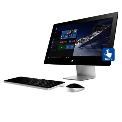 HP Pavilion 23-q155na All-in-One Desktop PC, Intel Core i5, 8GB RAM, 2TB, 23  Full HD, Blizzard White